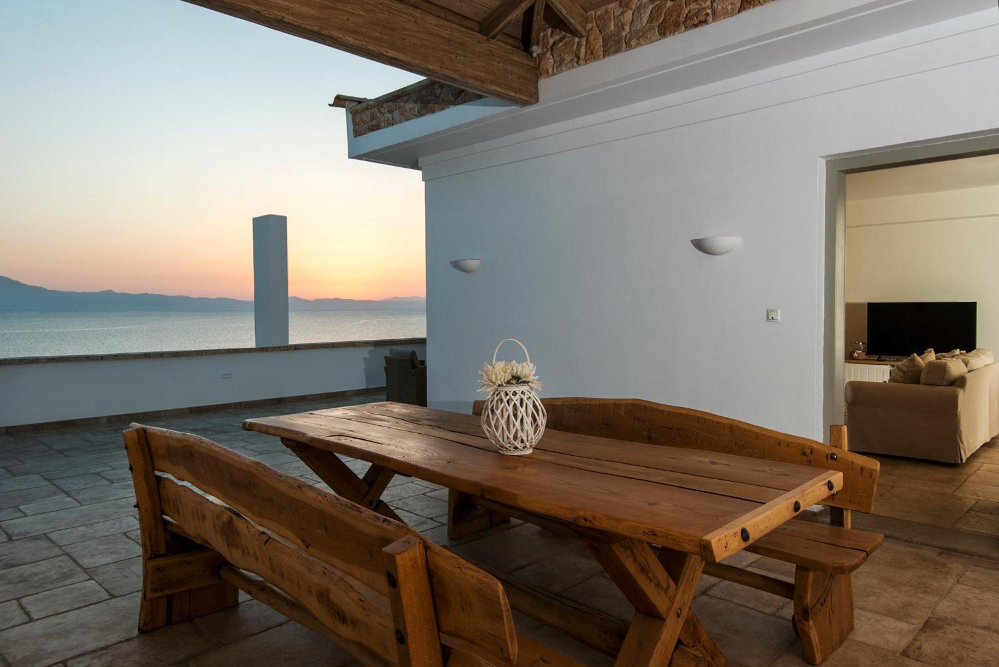 Amelia Villa Collection Arkítsa Exterior foto